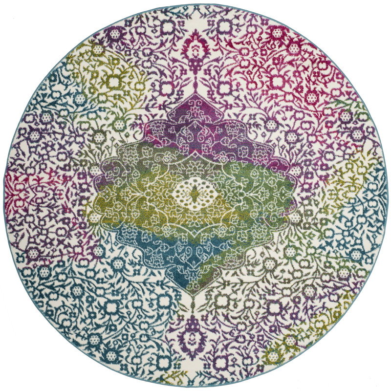 Tapis oriental performance Shaddix, Rond 5 pi 3 po