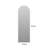 65" x 21" LED Full Length Wall Mirror