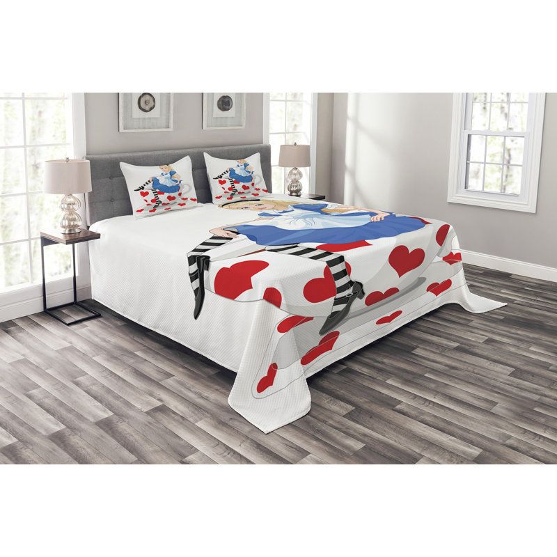 Polyester Coverlet, King Coverlet + 2 Shams