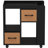 Modern Side Table with Wheels-235845872