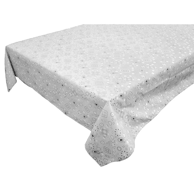 Nappes Bandana, L 58 po x L 144 po, Blanc