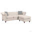 Canapé modulaire réversible en tissu beige