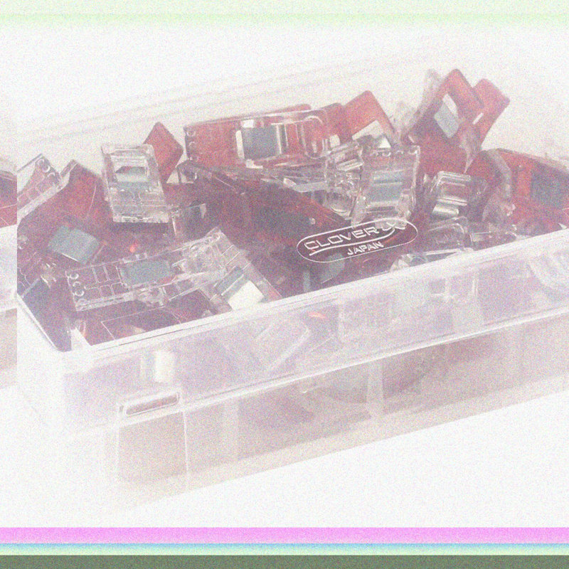 Wonder Clips Pkg of 50 Red