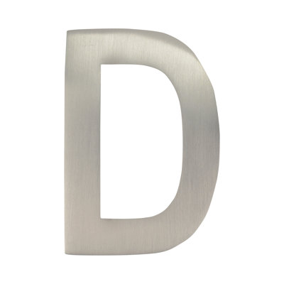 Numéro de maison à fixation affleurante