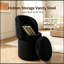 Fauteuil demi-tonneau avec rangement à plateau rabattable-1871779753