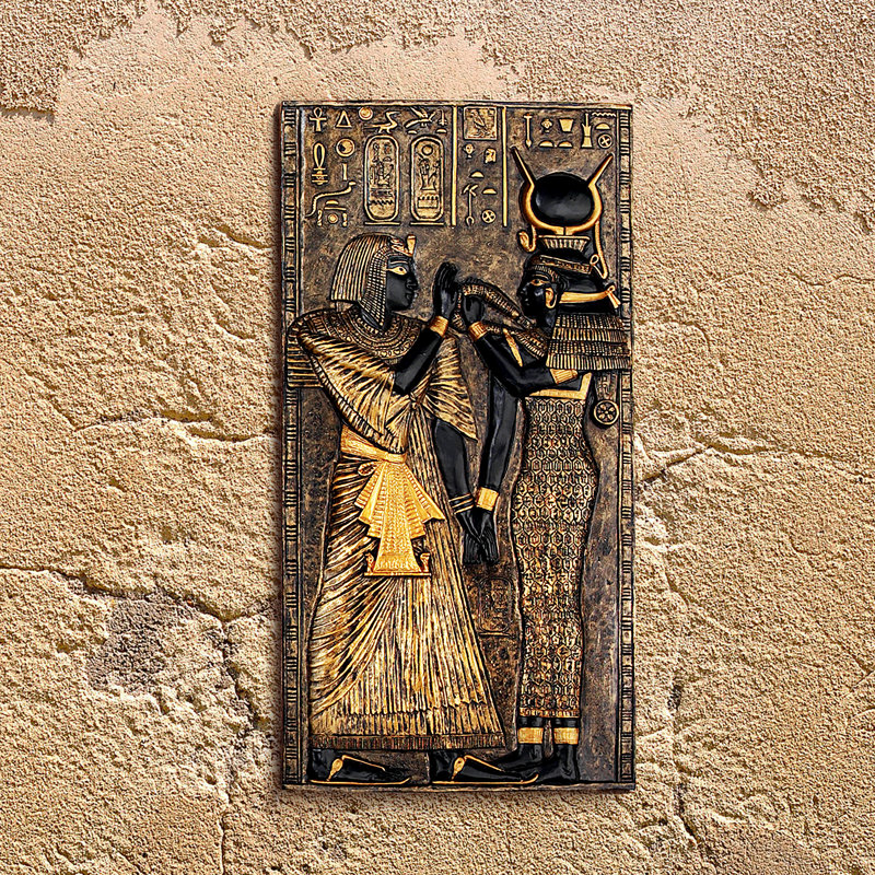 Kristopher Temple Stele Isis Wall Sculpture