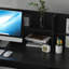 Bureau de réception rectangulaire en bois Galva-1712627452