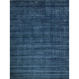 Martelli Area Rug in Navy/Ivory