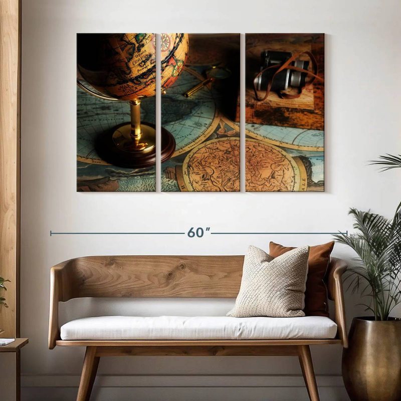 Aliaz voyage le monde antique, H 32 po x l 50 po