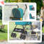 Foldable Dog Stroller with Mesh Windows for Mini Dogs-124409025