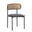 2 Alecsis Side Chairs in Grey