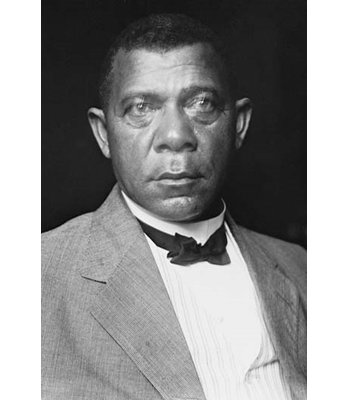 Portrait de booker t. washington-reproduction de photo