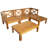 5-Piece Sectional Sofa (Beige)