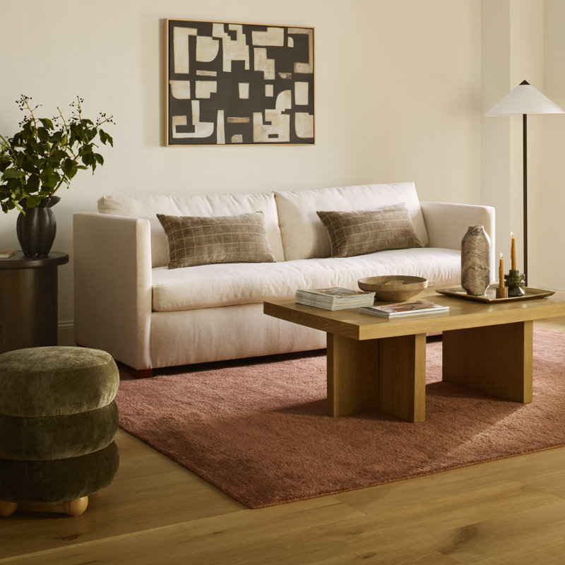 Cliona Solid Area Rug, Rectangle 8'9" x 11'9"