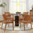 Actrice Mid-Century Fabric Upholstered Arm Chair, Dining chair-251144612
