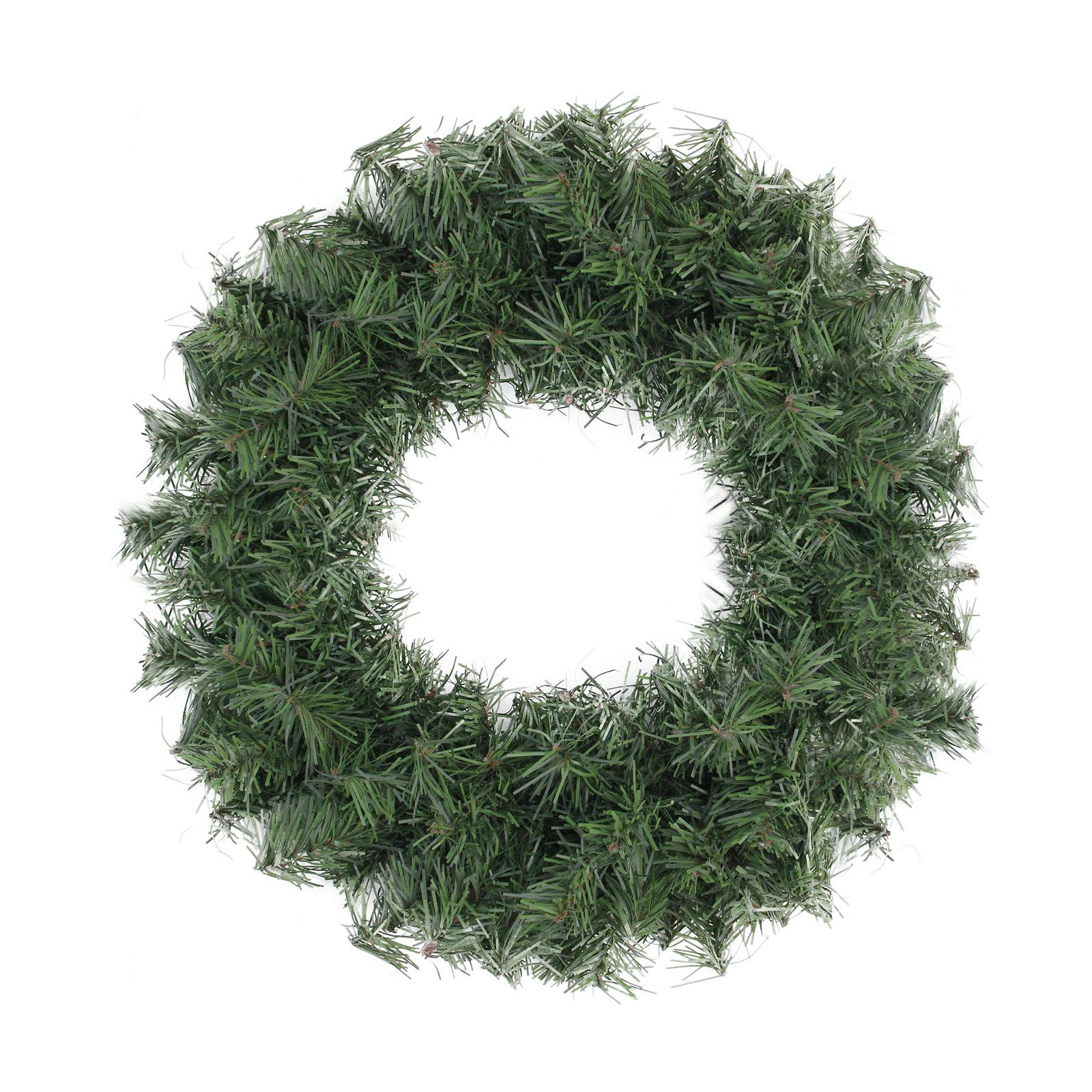 Canadian Pine Artificial Christmas Wreath Unlit, 18" H x 18" W x 4" D