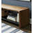 Rustic Pine Solid Wood Entryway Shoe Bench