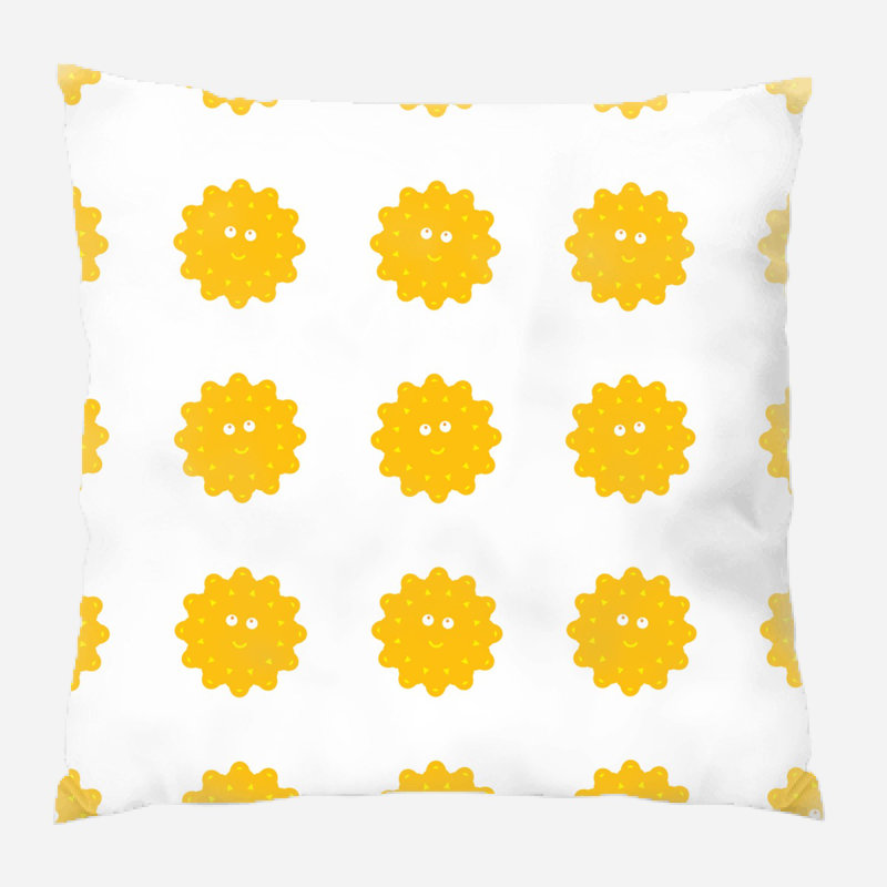 Coussin soleil Rusnak, Intérieur