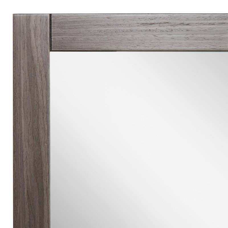 Fallbrook Framed Bathroom Mirror, 31.5" x 34"