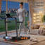 UMAY Folding Treadmill with 14% Incline, 2.5HP Under Desk Walking Pad, 8km/h, LED Display, 136kg Max User Weight for Home Cardio