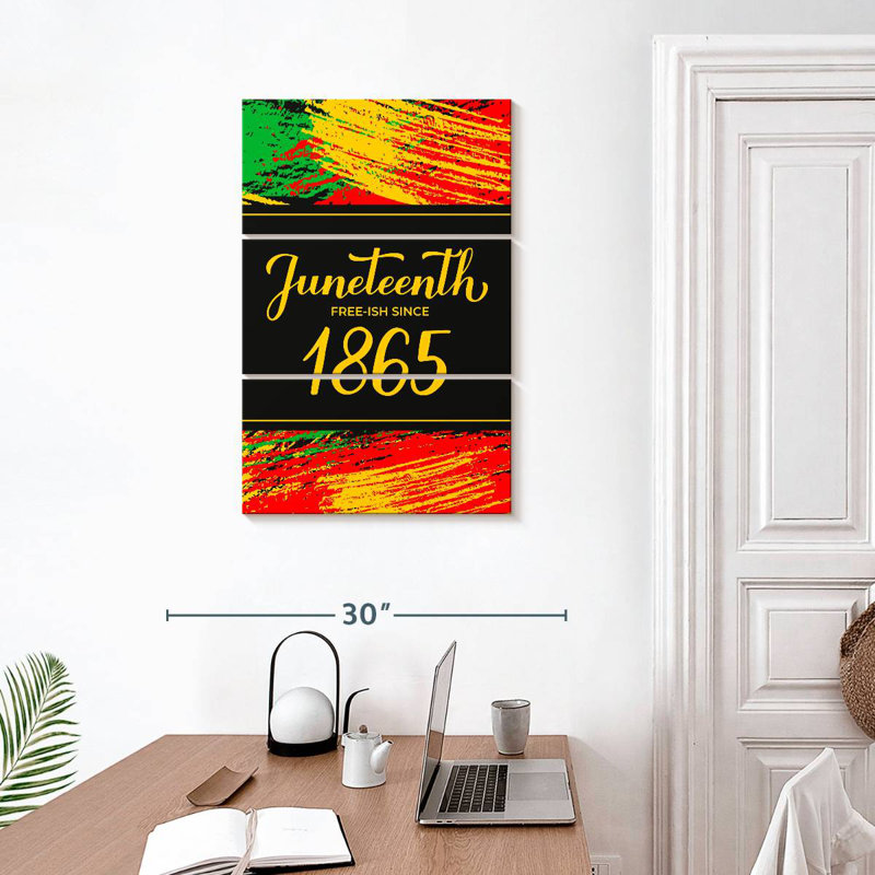 Lelend Celebrate Juneteenth, 32" H x 20" W