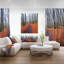 « chemin de la forêt d’automne » paysages, reproduction de photo sur toile tendue-29502907