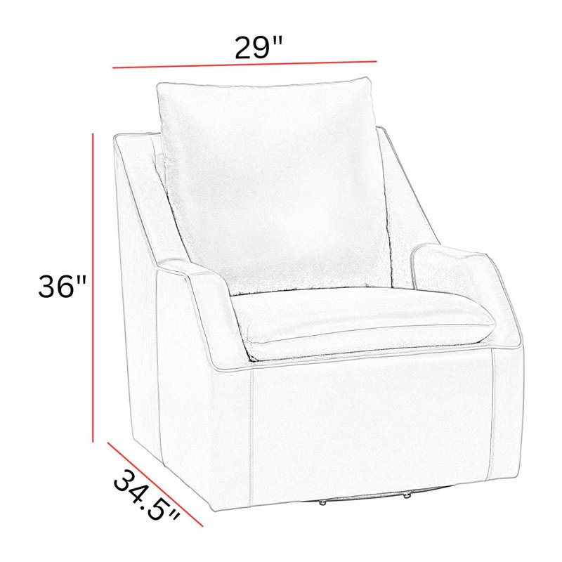 Armand Swivel Accent Chair Two Pack, Steamboat Ice
