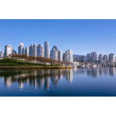 Vancouver's Glass Towers - Photographie sur toile tendue