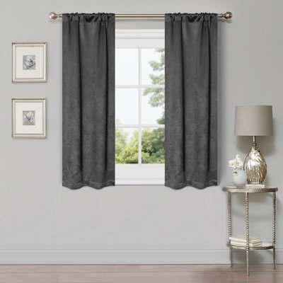Vedder Geometric Room Darkening Thermal Curtain Panels