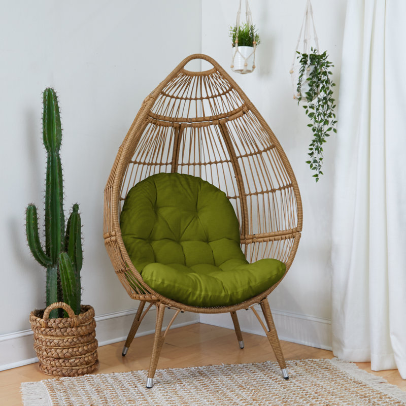 Seat Egg Chair Cushion, Avocado
