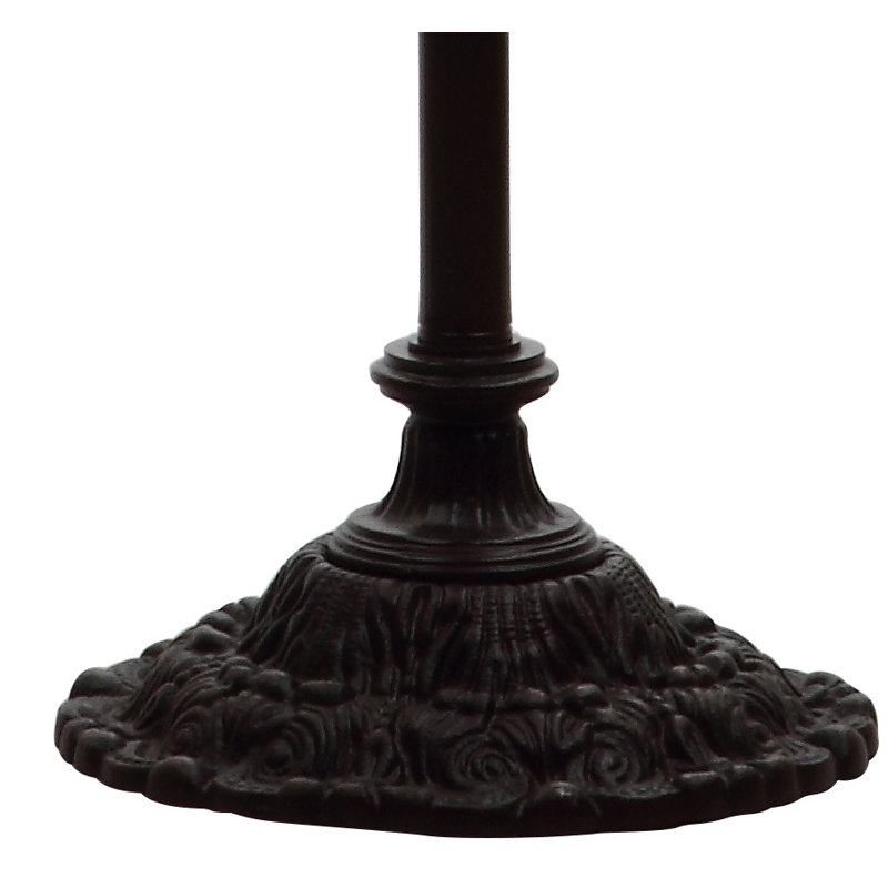 Ossu 62'' Brown Traditional Floor Lamp
