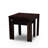 2-Piece Eucalyptus Nesting Table Set, Espresso