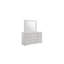 Commode à 6 tiroirs en bois blanc de style moderne Blanca