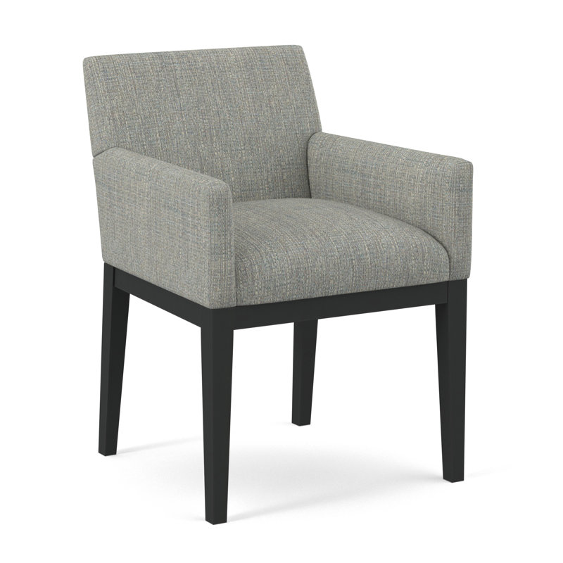Upholstered Arm Chair, Black, 61512-87