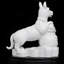 Figurine de chien en céramique - Lucky Wealth Home Decor-116167260