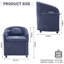 Fauteuil de salle à manger moderne en chenille avec support pour le dos et roulement à roulettes ergonomique universel sur 360 °-1880890701