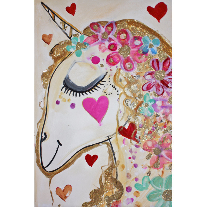 «Heart Garden», art mural sur toile tendue, L 30 po x H 40 po x P 1,5 po
