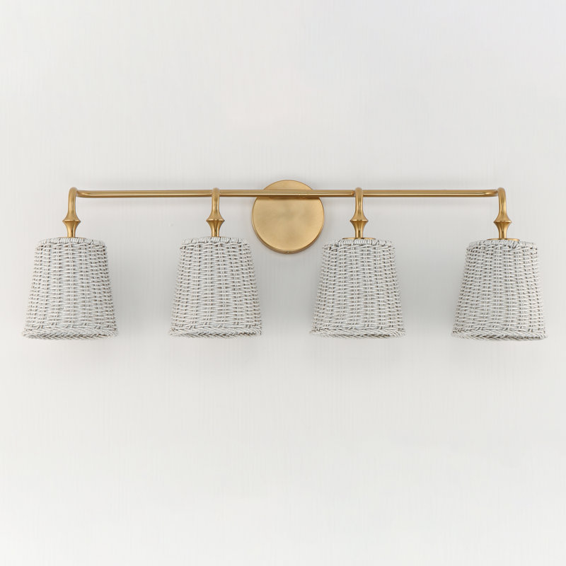 Baja-Bath Vanity, Natural Aged Brass