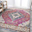 Tapis fuchsia / blanc Cockburn Bohemian FLAIR Boho-513927969