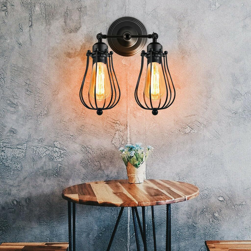 Armed Sconce, Black