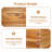 10 Frame Langstroth Beehive Kit with Deep and Medium Boxes, Cedar Bee Hive Starter Kit for Beekeeping