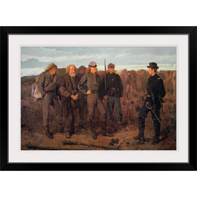 «Prisoners from the Front, 1866» par Winslow Homer, reproduction d'art