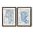 Papier, cadre noyer