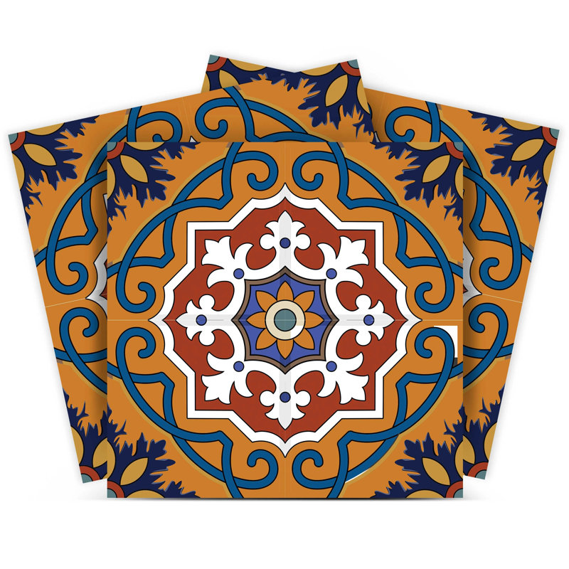 Carreau de mosaïque pelez et collez, L 12 po x L 12 po