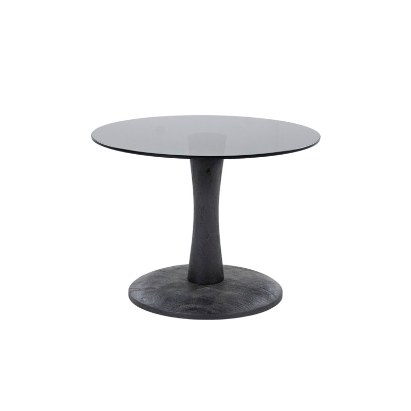 Table basse Boogie, H 15,75 po x l 21,65 po x P 21,65 po, Noir