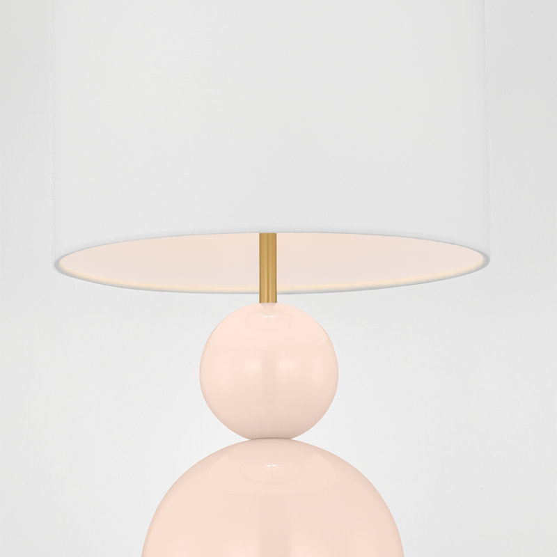 Suki Table Lamp, Blush