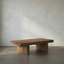 Table basse Kobe, teck