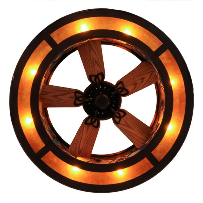 Whispering Pines Downrod Ceiling Fan