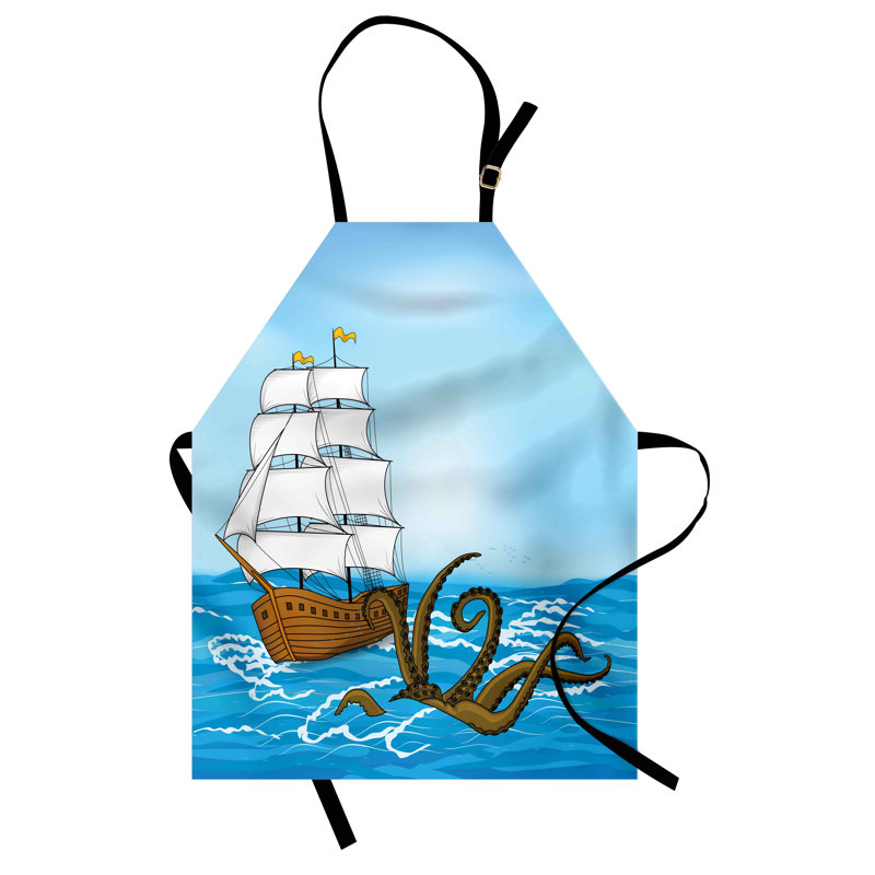 No Pattern Bib Apron