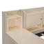 Lit de jour simple rembourré avec rangement, bureau, armoires et tiroirs-1884042034